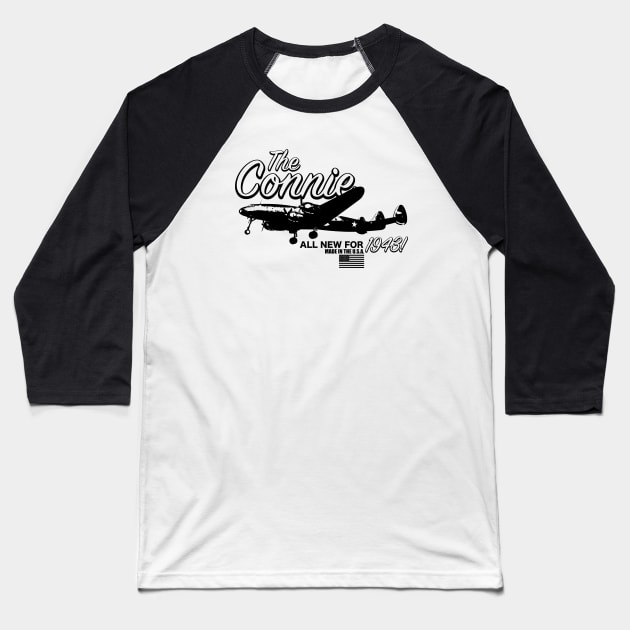 Constellation Baseball T-Shirt by Tailgunnerstudios